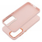 Samsung Galaxy A55 Coque FRAME Élégant  Rose poudré