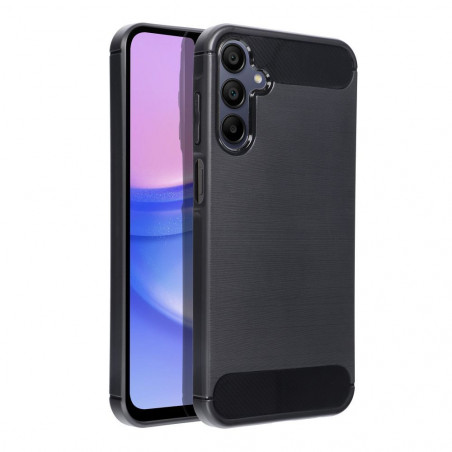 Samsung Galaxy A15 5G Coque Carbon Élégant  Noir