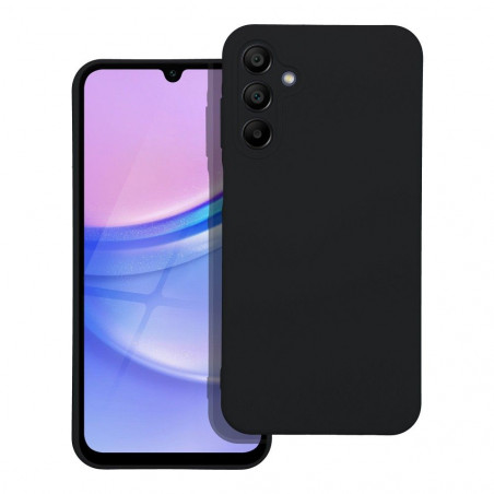 Samsung Galaxy A15 5G Coque Silicone Élégant  Noir