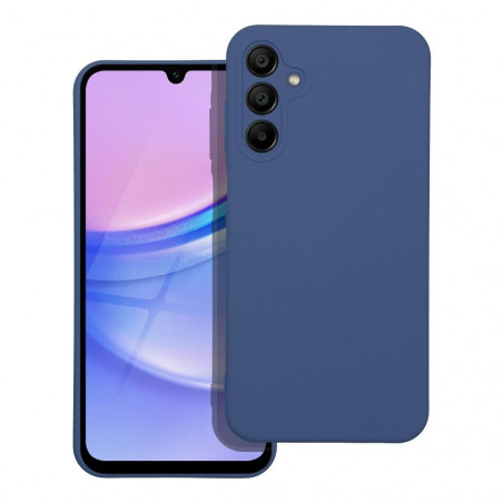 Samsung Galaxy A15 5G Coque Silicone Élégant  Bleu