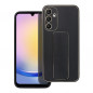 Samsung Galaxy A25 5G Coque LEATHER Case Kickstand Noir