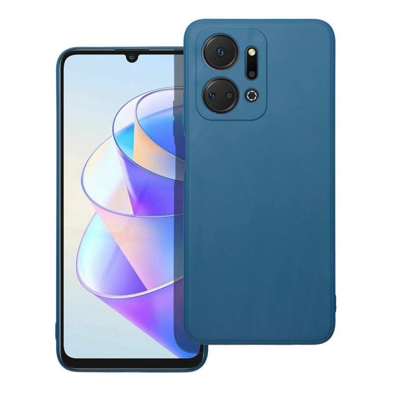 Honor X7a Coque MATT Bleu