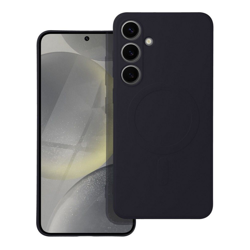 Samsung Galaxy S24 PLUS Coque Silicone Mag Cover MagSAFE  Noir