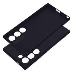 Samsung Galaxy S24 ULTRA Coque Silicone Mag Cover MagSAFE  Noir
