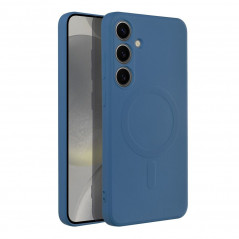 Samsung Galaxy S24 PLUS Coque Silicone Mag Cover MagSAFE  Bleu