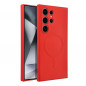 Samsung Galaxy S24 ULTRA Coque Silicone Mag Cover MagSAFE  Rouge