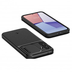 Apple iPhone 15 Pro Max Coque Spigen  Liquid Air Titane naturel