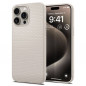 Apple iPhone 15 Pro Max Coque Spigen  Liquid Air Titane naturel
