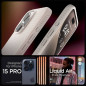 Apple iPhone 15 Pro Max Coque Spigen  Liquid Air Titane naturel