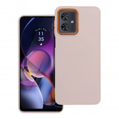 Motorola Moto G54 Coque FRAME Élégant  Rose poudré