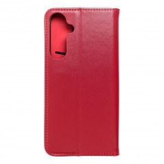 Samsung Galaxy A35 Portefeuilles Leather case SMART PRO Élégant  Bordeaux
