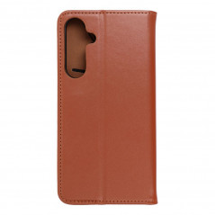 Samsung Galaxy A35 Portefeuilles Leather case SMART PRO Élégant  Brun