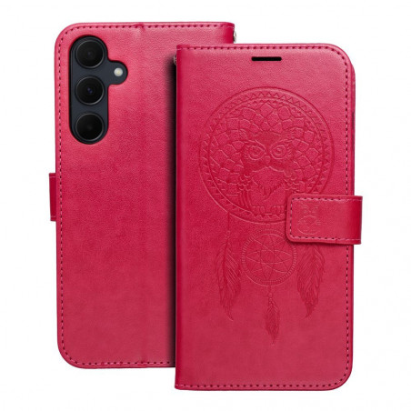 Samsung Galaxy A35 Portefeuilles MEZZO Book Capteurs de rêve  Magenta
