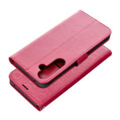 Samsung Galaxy A35 Portefeuilles MEZZO Book Mandala  Magenta