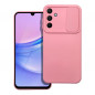 Samsung Galaxy A15 5G Coque Slide Rose clair