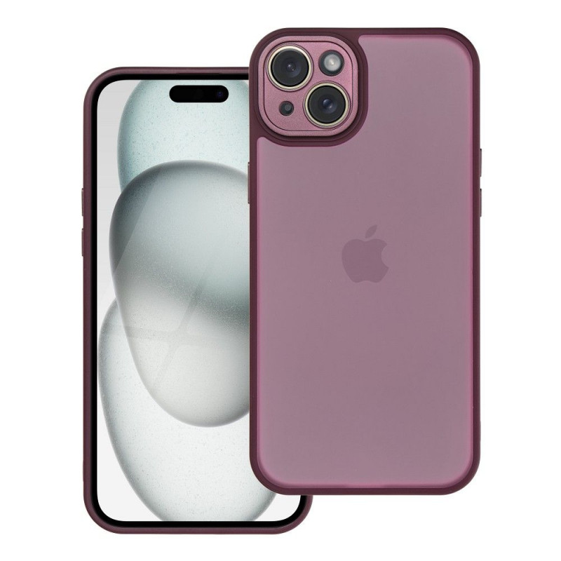 Apple iPhone 15 Plus Coque VARIETE Élégant  Violet (Purple)