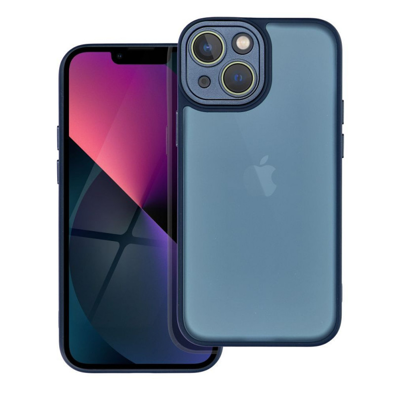 Apple iPhone 13 mini Coque VARIETE Élégant  Bleu marine