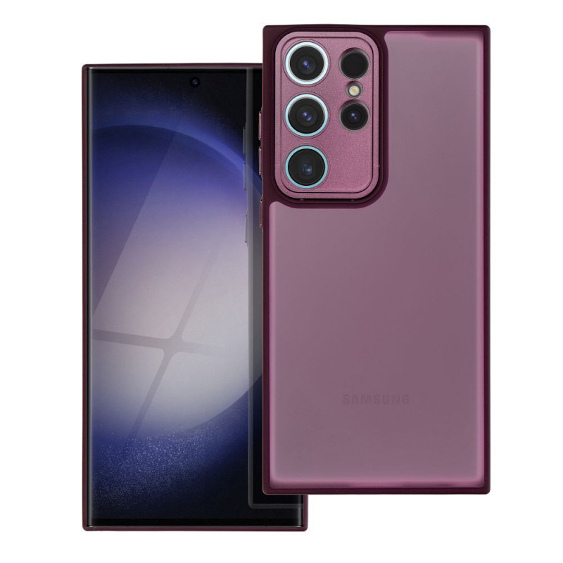 Samsung Galaxy S23 Ultra 5G Coque VARIETE Élégant  Violet (Purple)