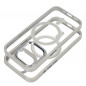 Apple iPhone 15 Pro Coque Color Edge Mag MagSAFE  Gris titane