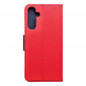 Samsung Galaxy A25 5G Portefeuilles Fancy Book Rouge / Marine