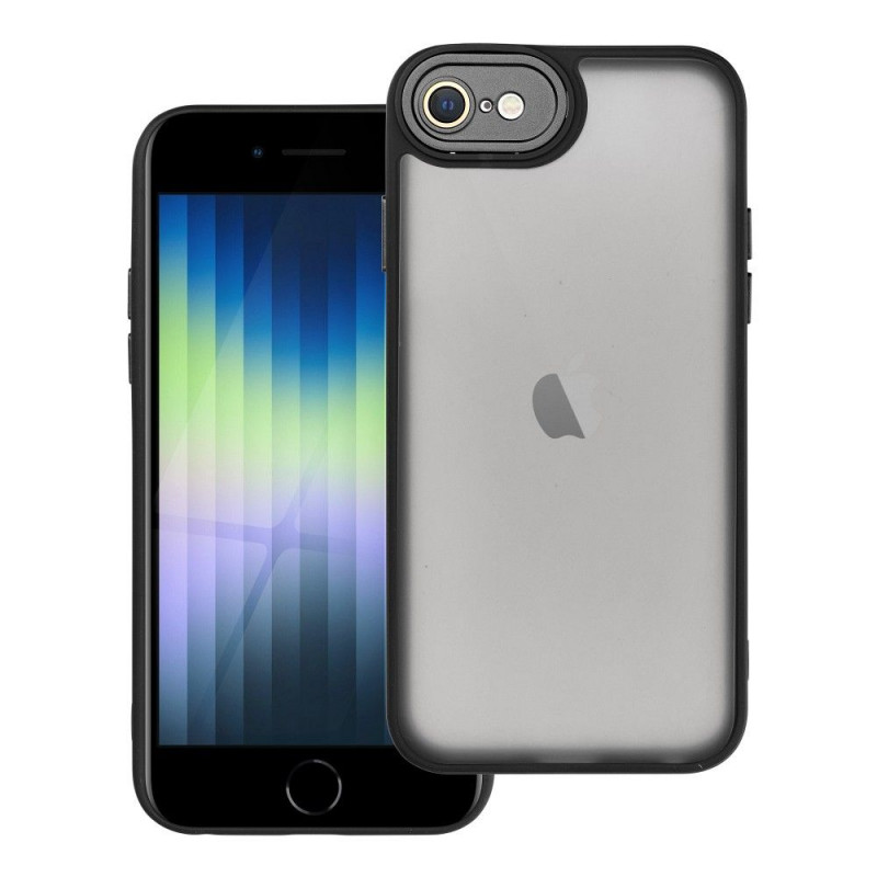 Apple iPhone SE 2022 5G Coque VARIETE Élégant  Noir
