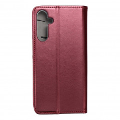 Samsung Galaxy A25 5G Portefeuilles Smart Magneto book Bourgogne