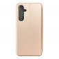 Samsung Galaxy A55 Portefeuilles Book Elegance Élégant  Or