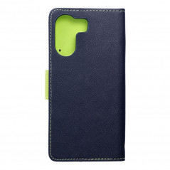 XIAOMI Redmi 13C Portefeuilles Fancy Book Marine / Citron vert