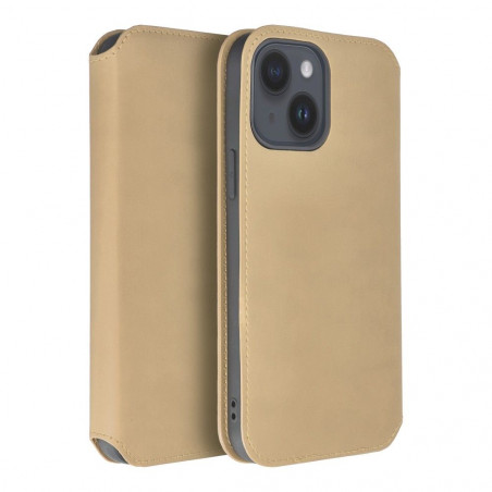 Samsung Galaxy A25 5G Portefeuilles Dual Pocket book Or