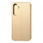 Samsung Galaxy A55 Portefeuilles Dual Pocket book Or