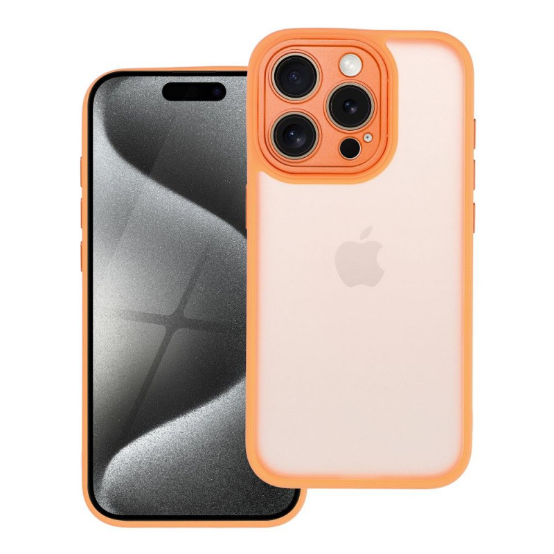 Apple iPhone 15 Pro Coque VARIETE Élégant  Abricot écrasé