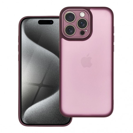 Apple iPhone 15 Pro Max Coque VARIETE Élégant  Violet (Purple)