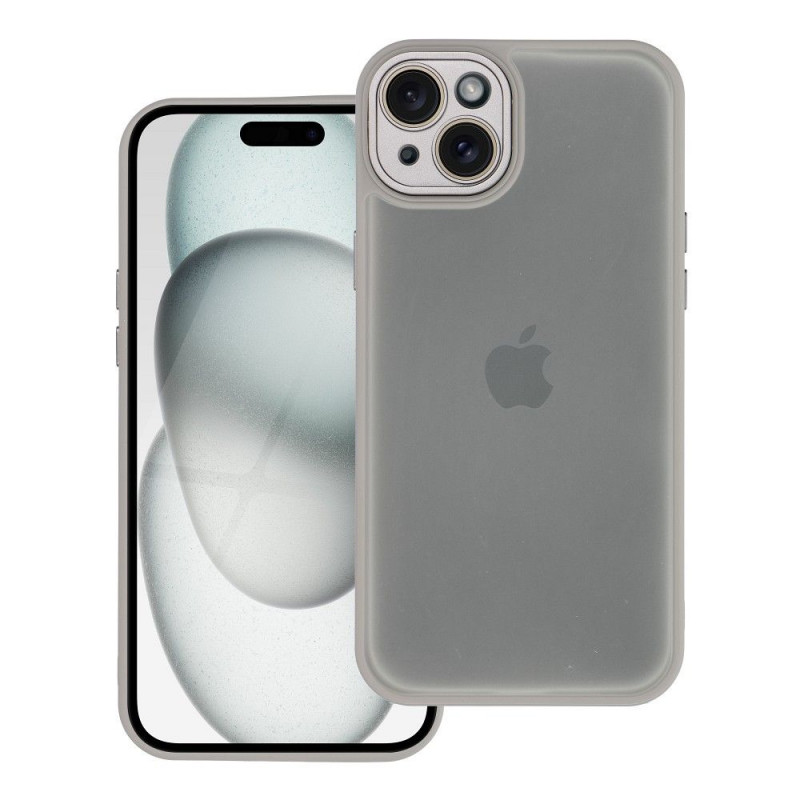 Apple iPhone 15 Plus Coque VARIETE Élégant  Acier