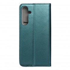 Samsung Galaxy A55 Portefeuilles Smart Magneto book Vert foncé