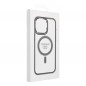 Apple iPhone 15 Plus Coque Color Edge Mag MagSAFE  Gris titane