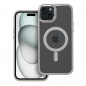 Apple iPhone 15 Plus Coque Color Edge Mag MagSAFE  Gris titane