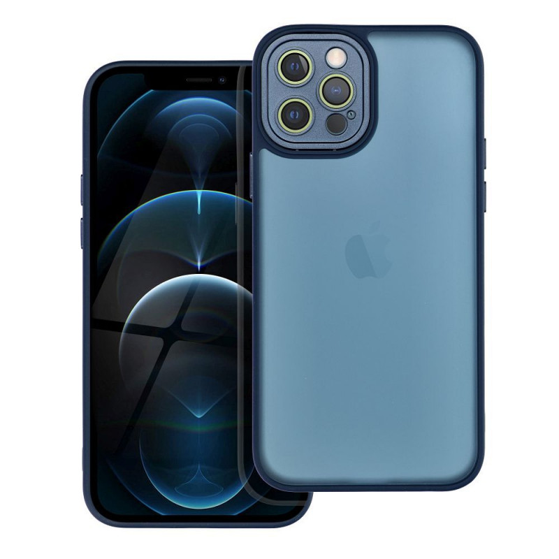Apple iPhone 12 Pro Coque VARIETE Élégant  Bleu marine