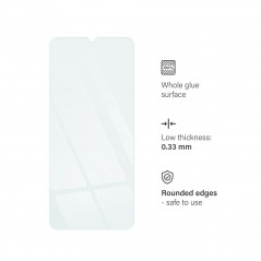 Samsung Galaxy A02s Verre trempé Blue Star 9H Transparent
