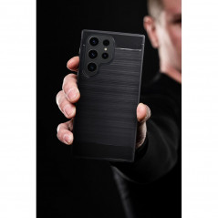 Samsung Galaxy A05 Coque Carbon Élégant  Noir