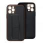 Samsung Galaxy A05 Coque LEATHER Case Kickstand Noir