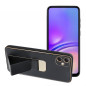 Samsung Galaxy A05 Coque LEATHER Case Kickstand Noir