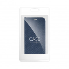 Samsung Galaxy A55 Portefeuilles LUNA Book Carbon Fibre de carbone, Élégant  Bleu