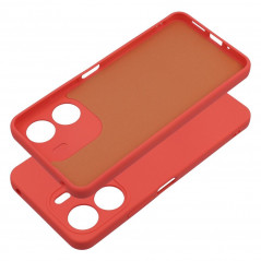 XIAOMI Redmi 13C Coque Silicone Élégant  Pêche