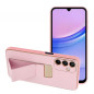 Samsung Galaxy A15 5G Coque LEATHER Case Kickstand Rose