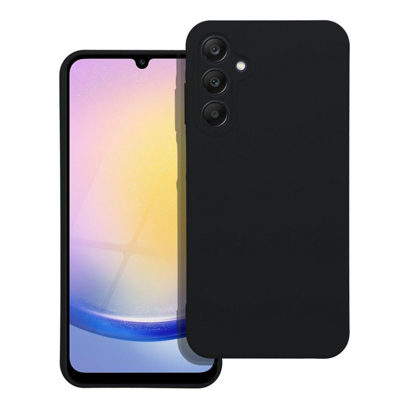 Samsung Galaxy A25 5G Coque Silicone Élégant  Noir