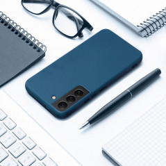 Samsung Galaxy A25 5G Coque Silicone Élégant  Bleu