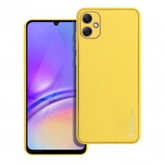 Samsung Galaxy A05 Coque Leather Jaune