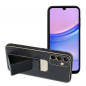 Samsung Galaxy A15 5G Coque LEATHER Case Kickstand Noir