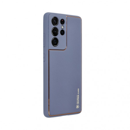 Samsung Galaxy A25 5G Coque Leather Bleu