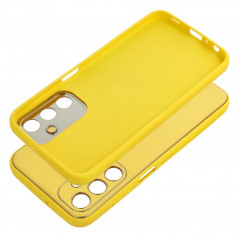 Samsung Galaxy A25 5G Coque Leather Jaune